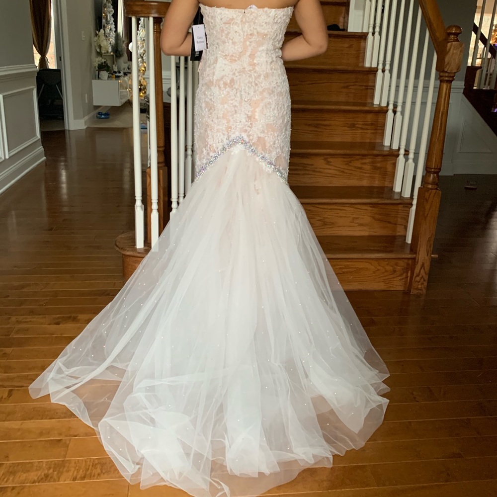 Sherri Hill Gown with Overskirt